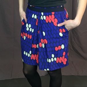 Boden Skirt in Red White and Blue Size 2!